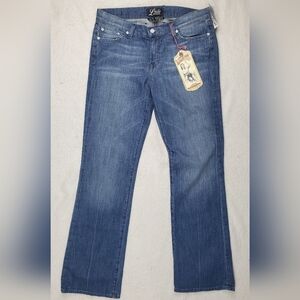 Lucky Brand Jeans Sundown Straight Mid-Rise Slim Montesano Stretch Real 32x34‎